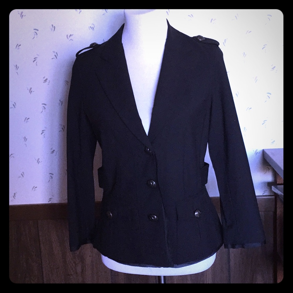 Elizabeth and James blazer